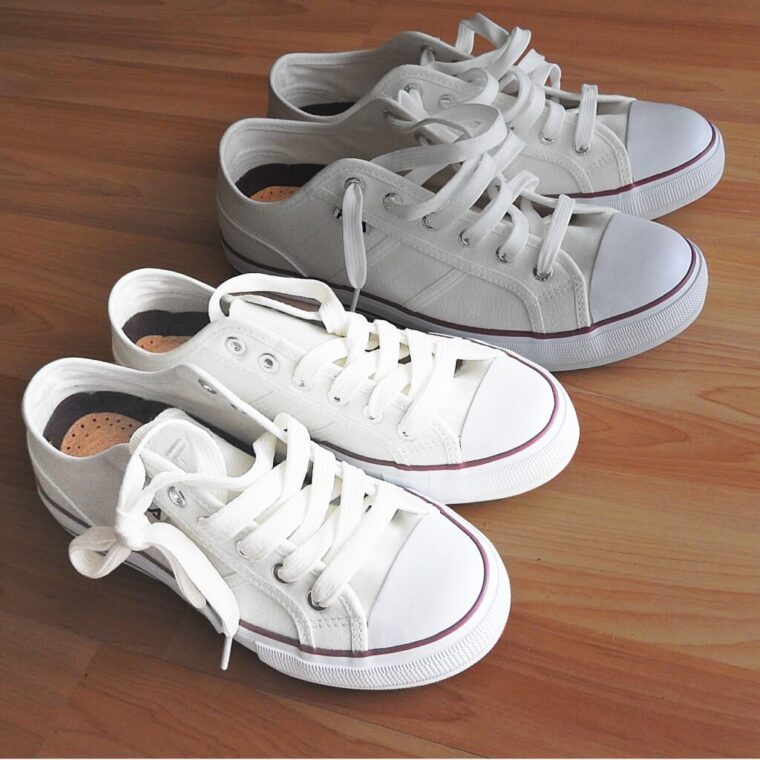 Comment nettoyer des baskets blanches en tissus ? Mamykit