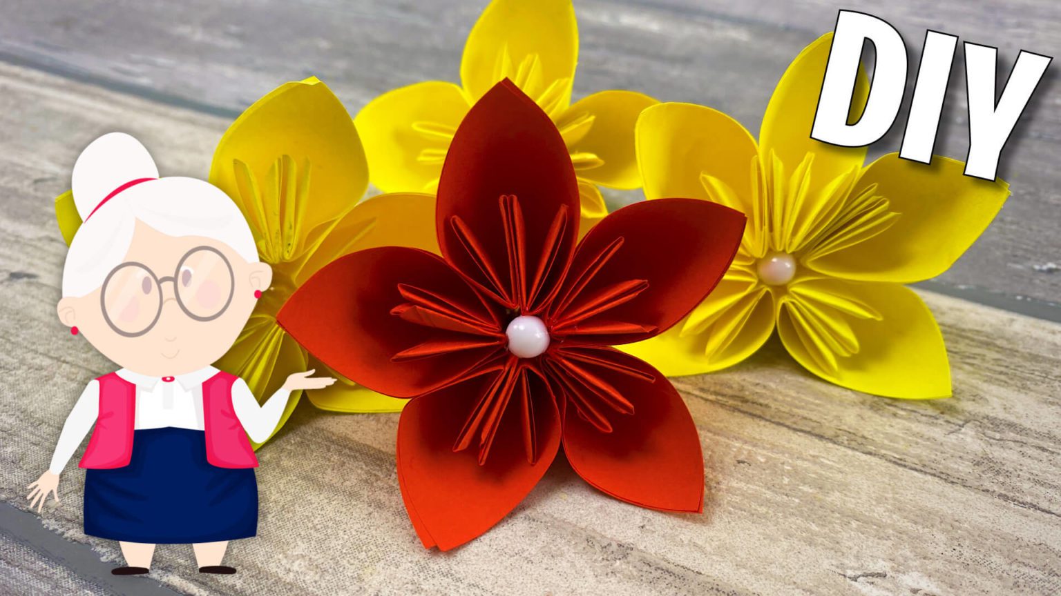 Comment faire une fleur en papier ? - Mamykit