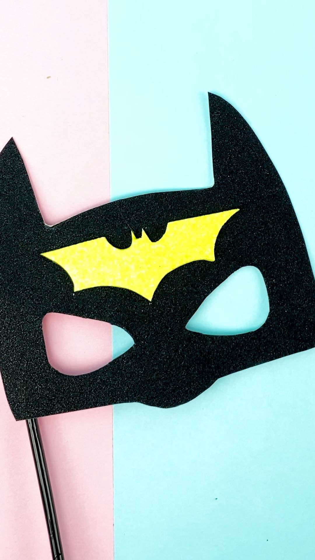 Comment faire un masque Batman - Mamykit