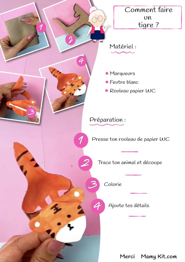 Comment Faire Un Tigre Mamykit